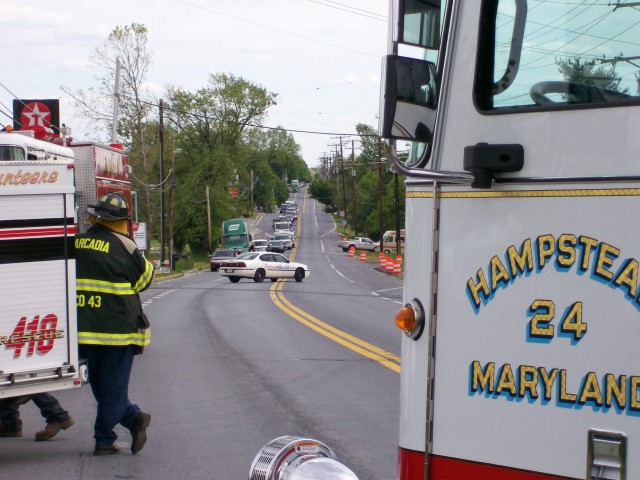 Rt. 30 Vehicle Collision with Rescue, 05-23-2008.